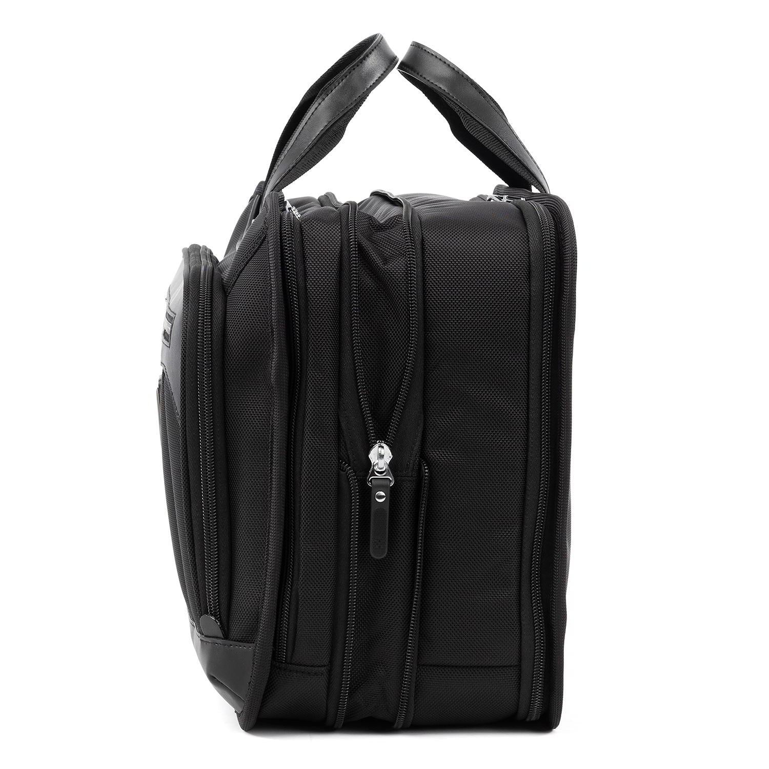 Travelpro Platinum Elite Expandable Business Brief, Shadow Black