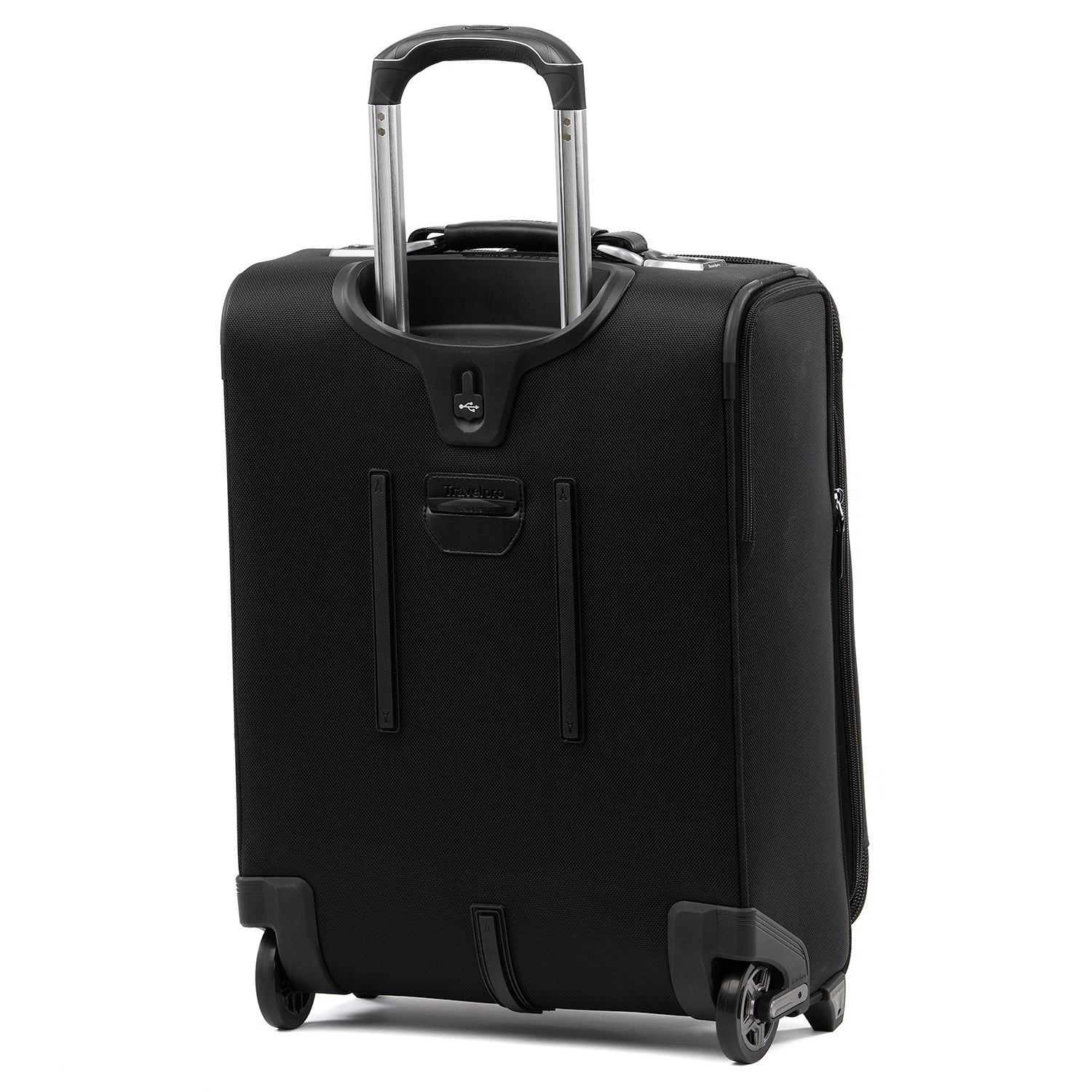 Travelpro Platinum Elite International Expandable Carry-on Rollaboard, Shadow Black