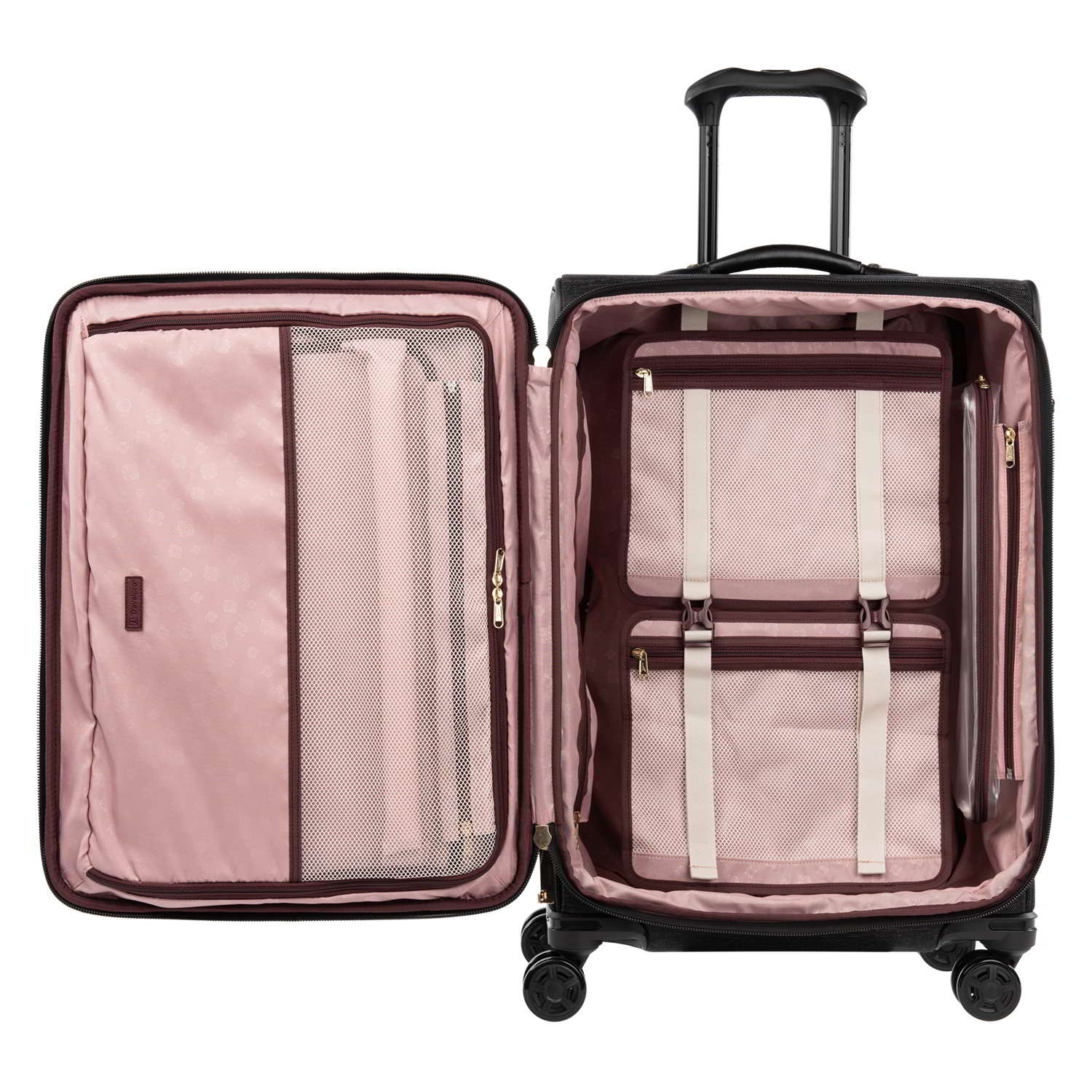 Travelpro Platinum Elite 25" Expandable Checked Spinner, Intrigue Black