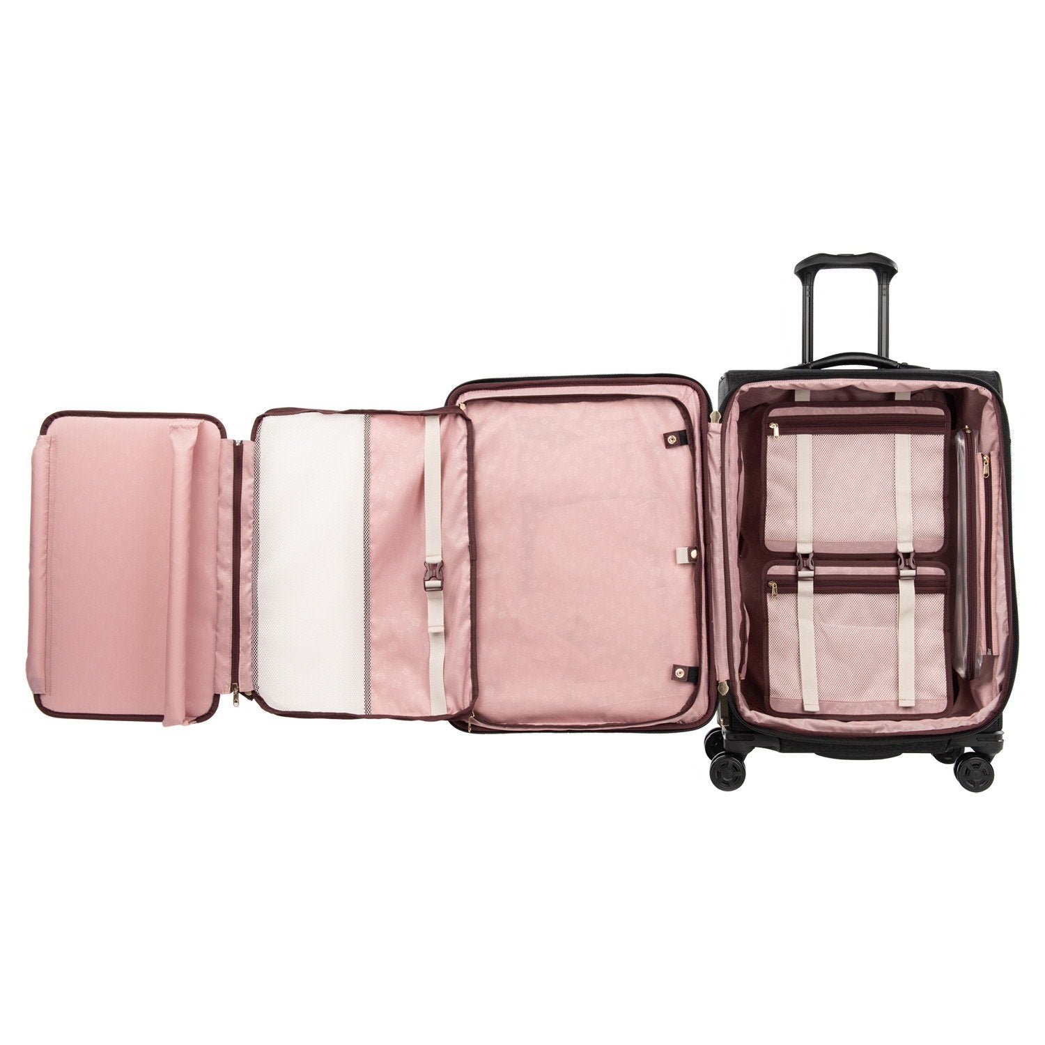 Travelpro Platinum Elite 25" Expandable Checked Spinner, Intrigue Black