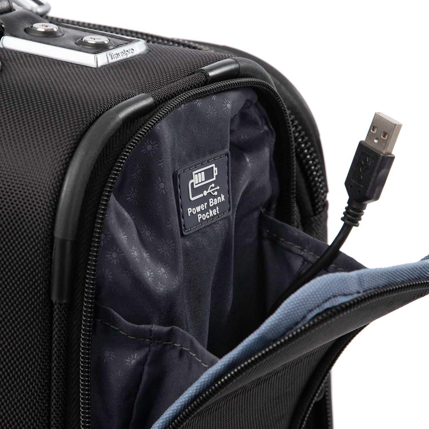 Travelpro Platinum Elite International Expandable Carry-On Spinner, Shadow Black
