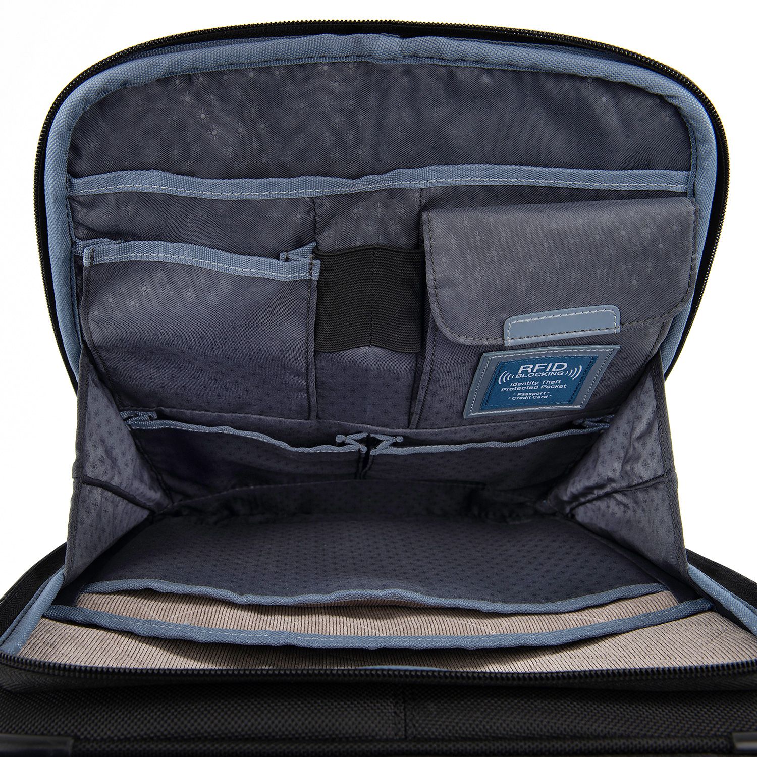 Travelpro Platinum Elite 20” Expandable Business Plus Carry-On Spinner, Shadow Black