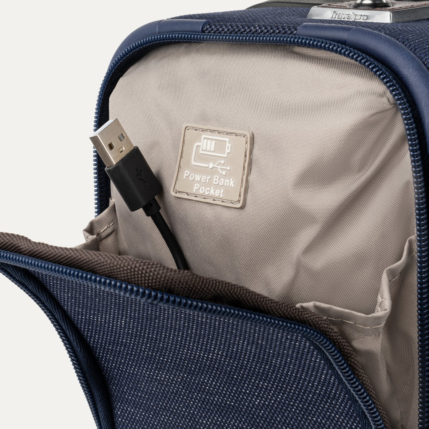 Platinum® Elite Carry-On Spinner Tote- True Navy