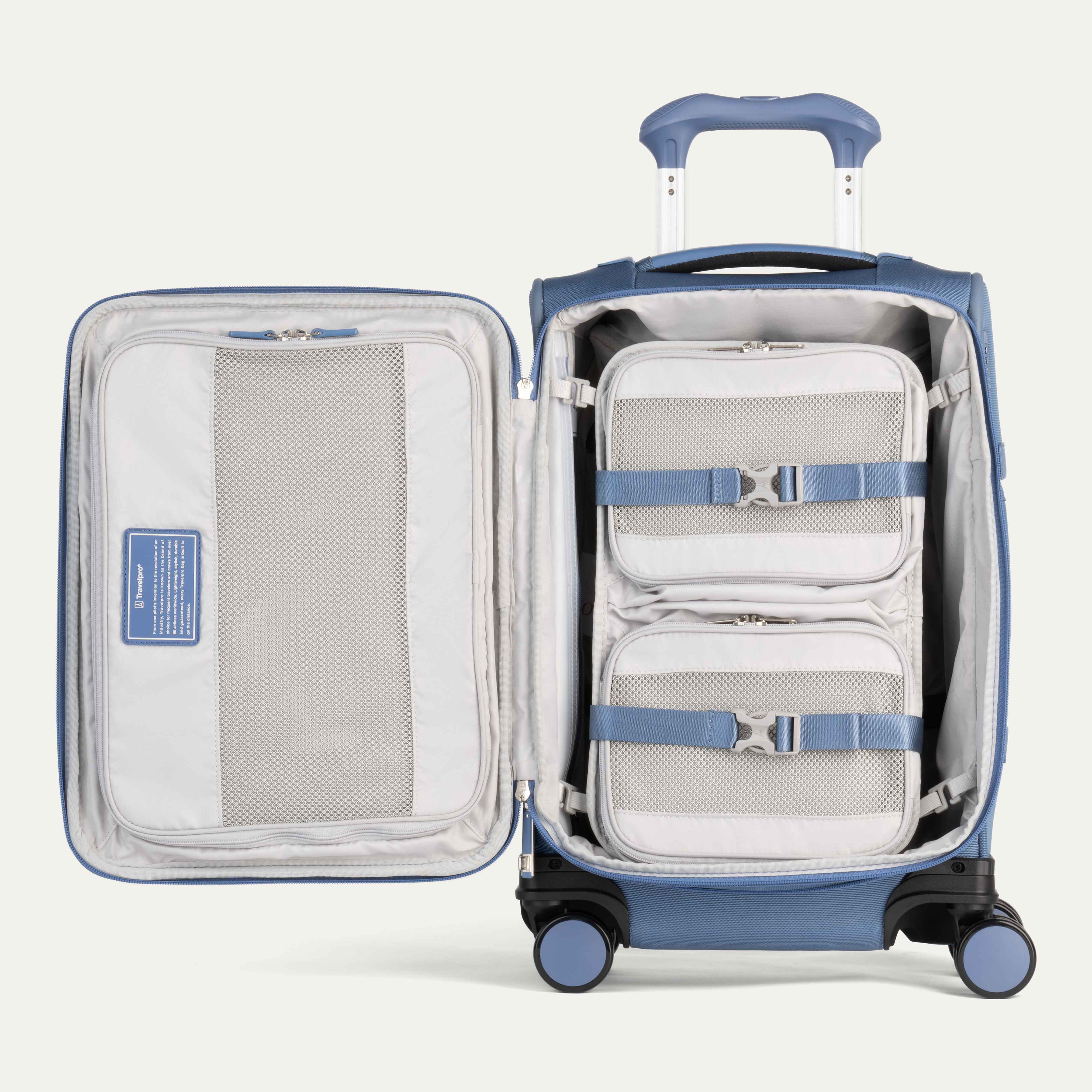 VersaPack®+ Compact  Carry-on Spinner- Elemental Blue