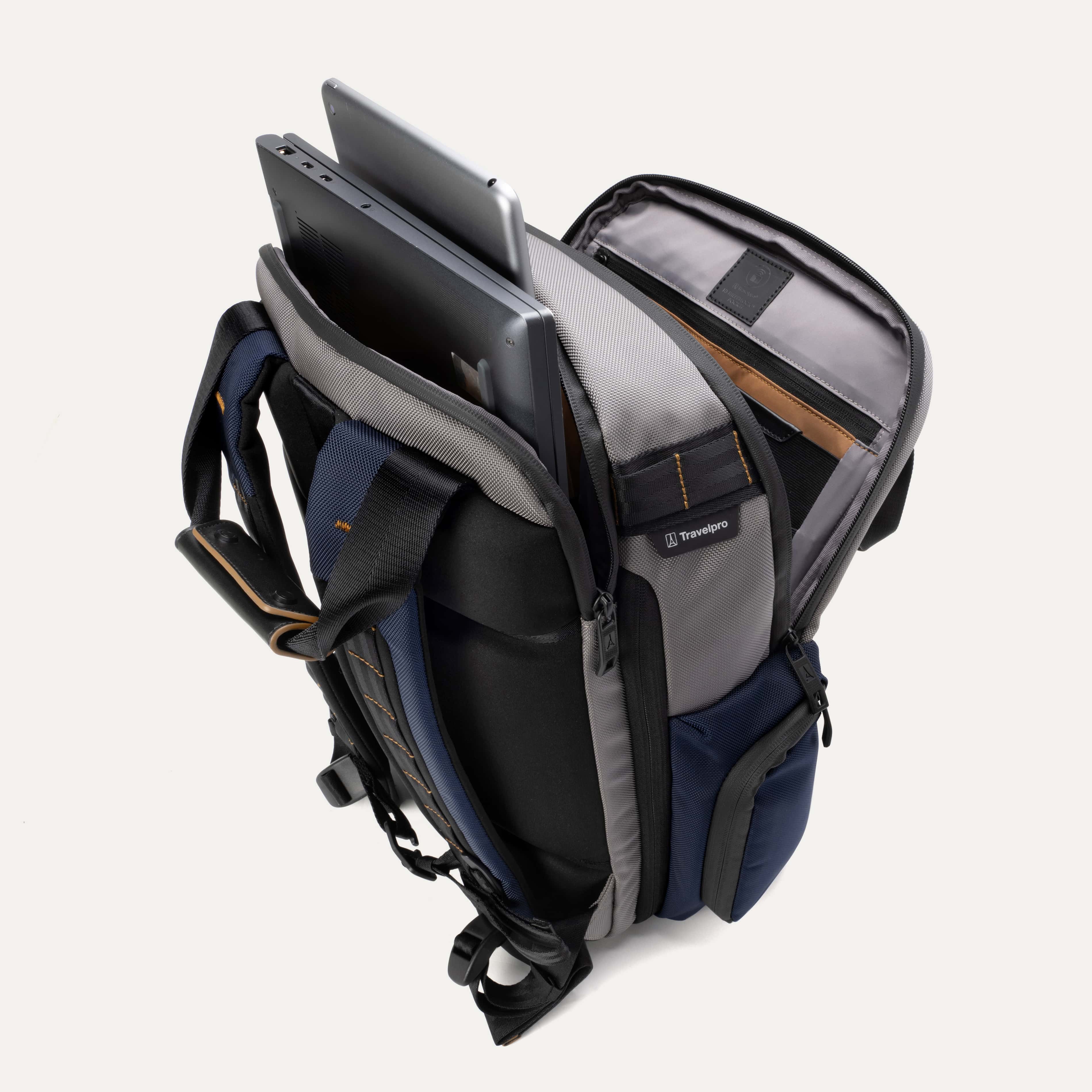 Travelpro® Altitude™ Medium Expandable Laptop Backpack 25-30L- Stellar Navy/Grey