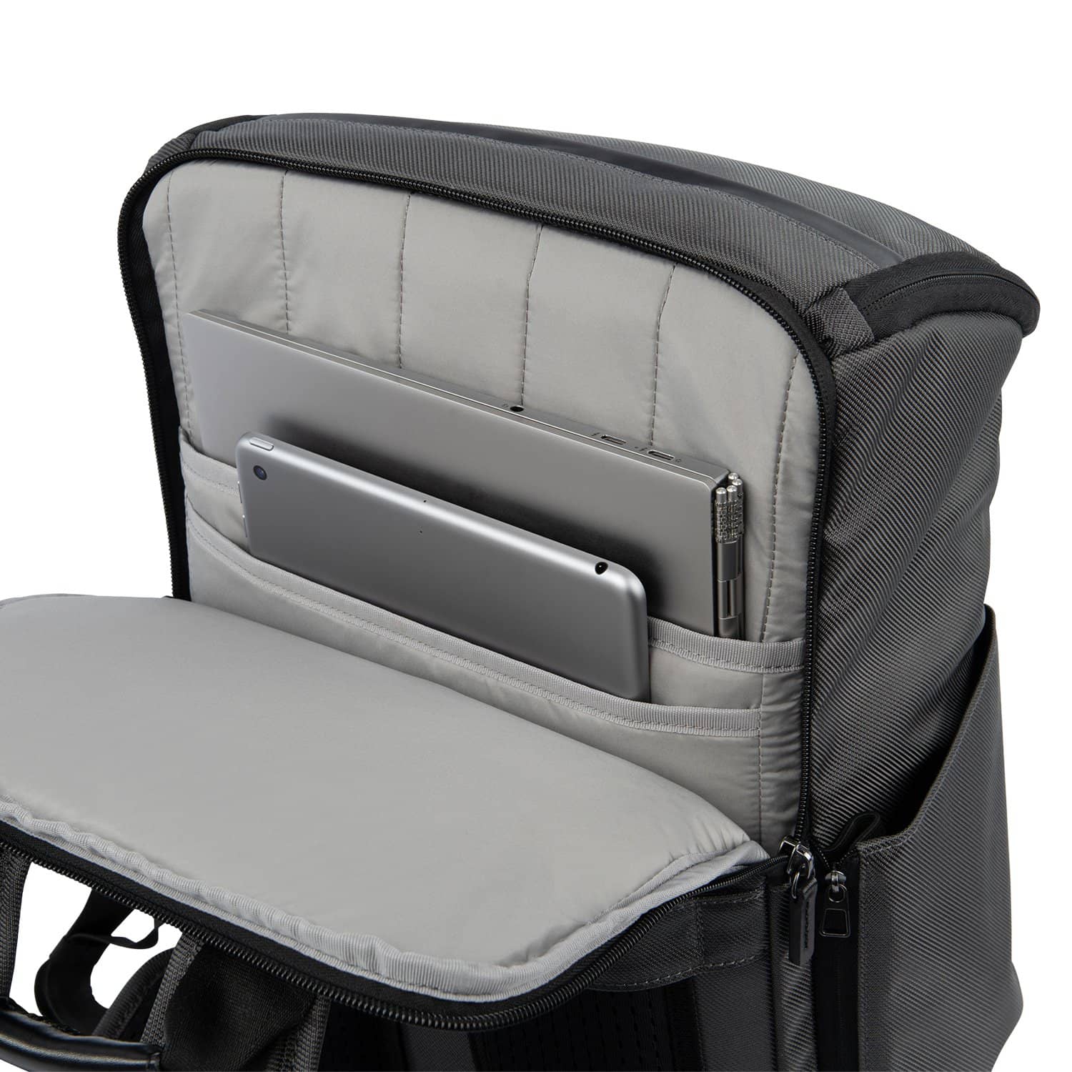 Crew™ Executive Choice™ 3 Medium Top Load Backpack- Titanium Grey