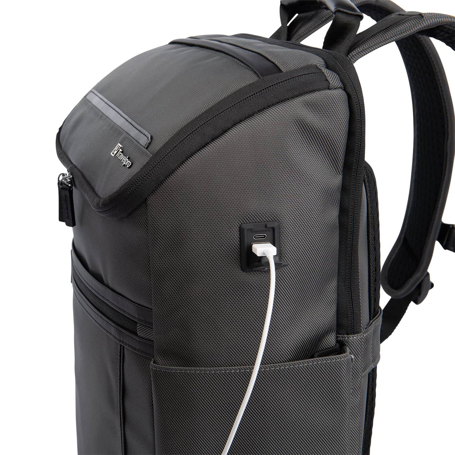 Crew™ Executive Choice™ 3 Medium Top Load Backpack- Titanium Grey