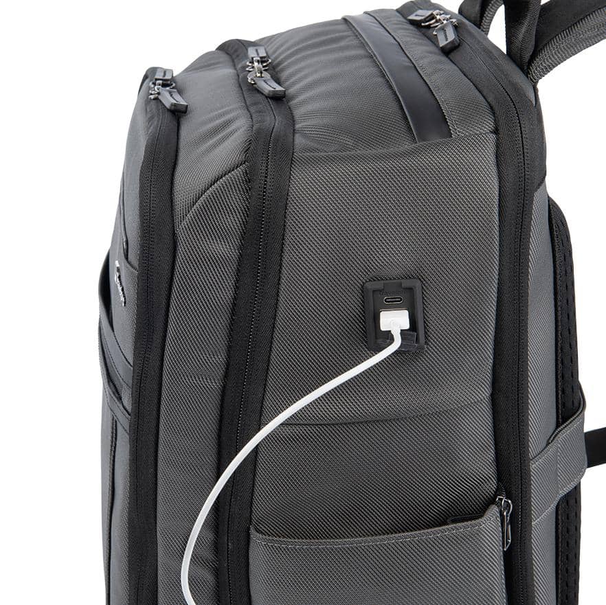 Crew™ Executive Choice™ 3 Large Travel Backpack - Titanium Grey