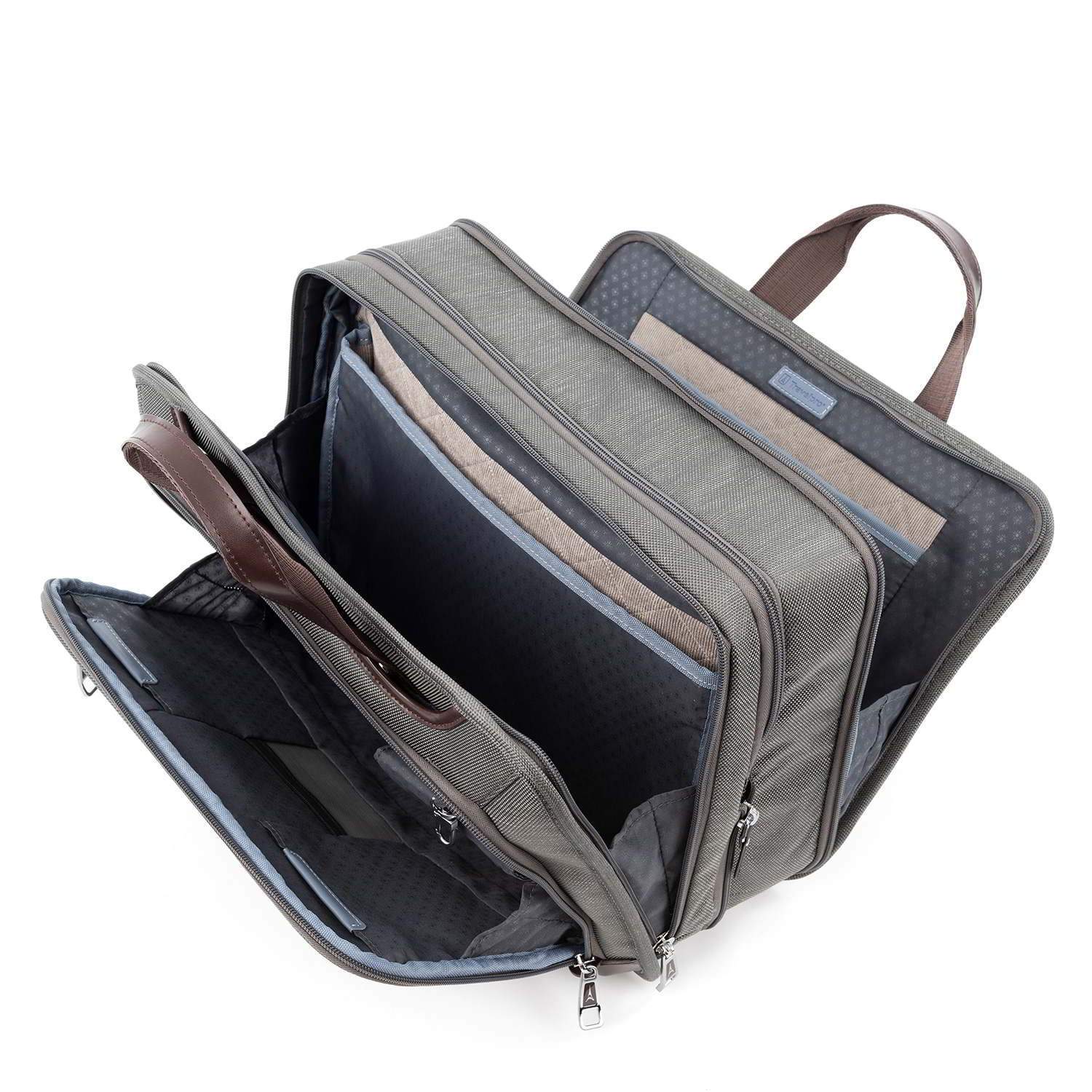Travelpro Platinum Elite Expandable Business Brief, Vintage Grey